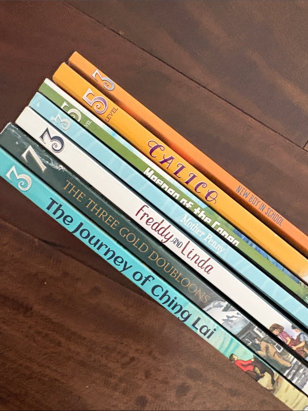 Children's Reading Set - Assorted Colors (Blue, White, Orange, Green)